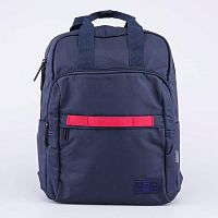 02804253-00 Рюкзак школьный синий выс.38 см.