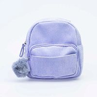 02811171-40 Рюкзак для девочек фиолетов. выс. 21 см.