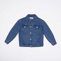 07705001-40 Джинсовая куртка для мальчика синий р.146