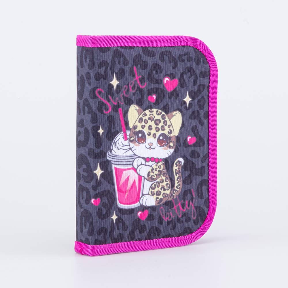 06805028-40 Пенал школьный чер-роз выс. 20 см 350 руб.