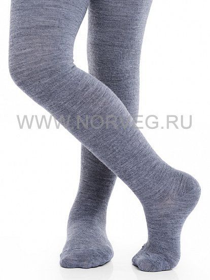 11SURU-041 NORVEG Soft Merino Wool Колготки детские серые р.122-128 700 руб.