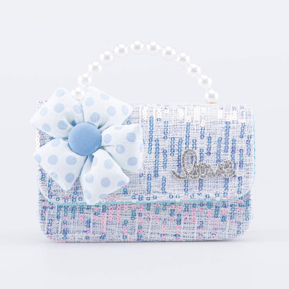 02802352-40 Сумка детская голубой выс. 9 см. 460 руб.