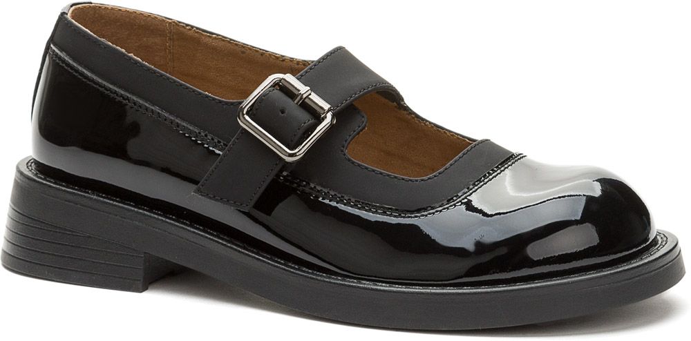 558005/50-03 черный иск.кожа лак/иск.кожа детские (для девочек) туфли (О-З 2025) 1 199 руб.