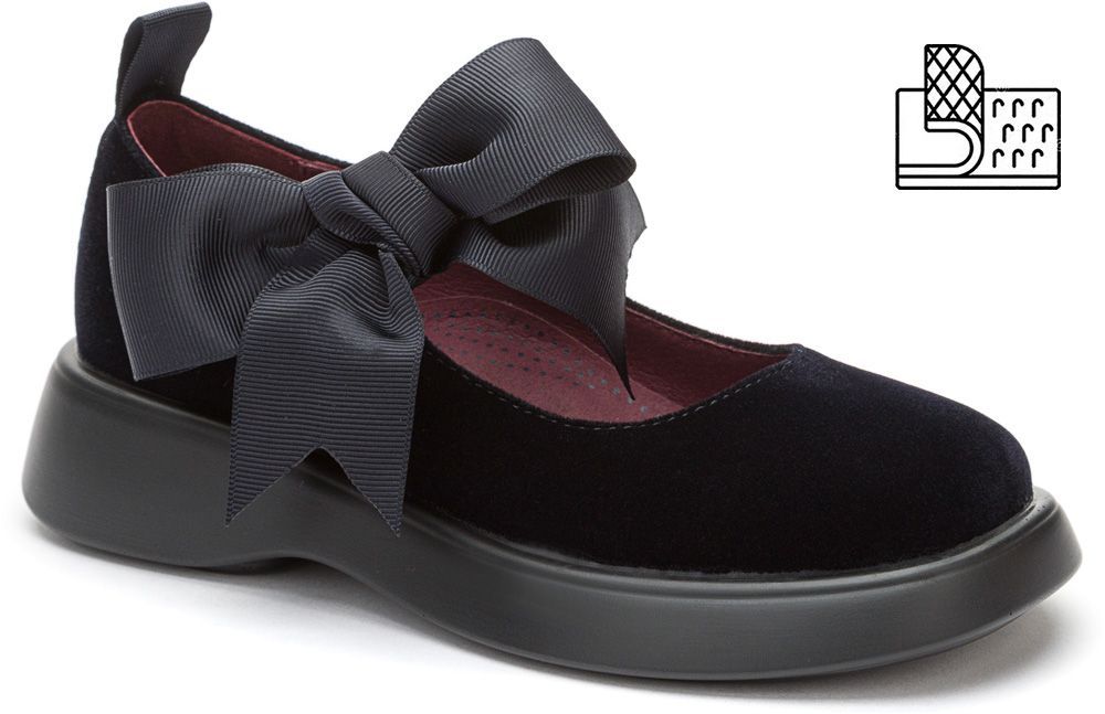 948402/01-05 т.синий бархат детские (для девочек) туфли (О-З 2025) 948402/01-05 т.синий бархат детские (для девочек) туфли (О-З 2025) 1 099 руб.