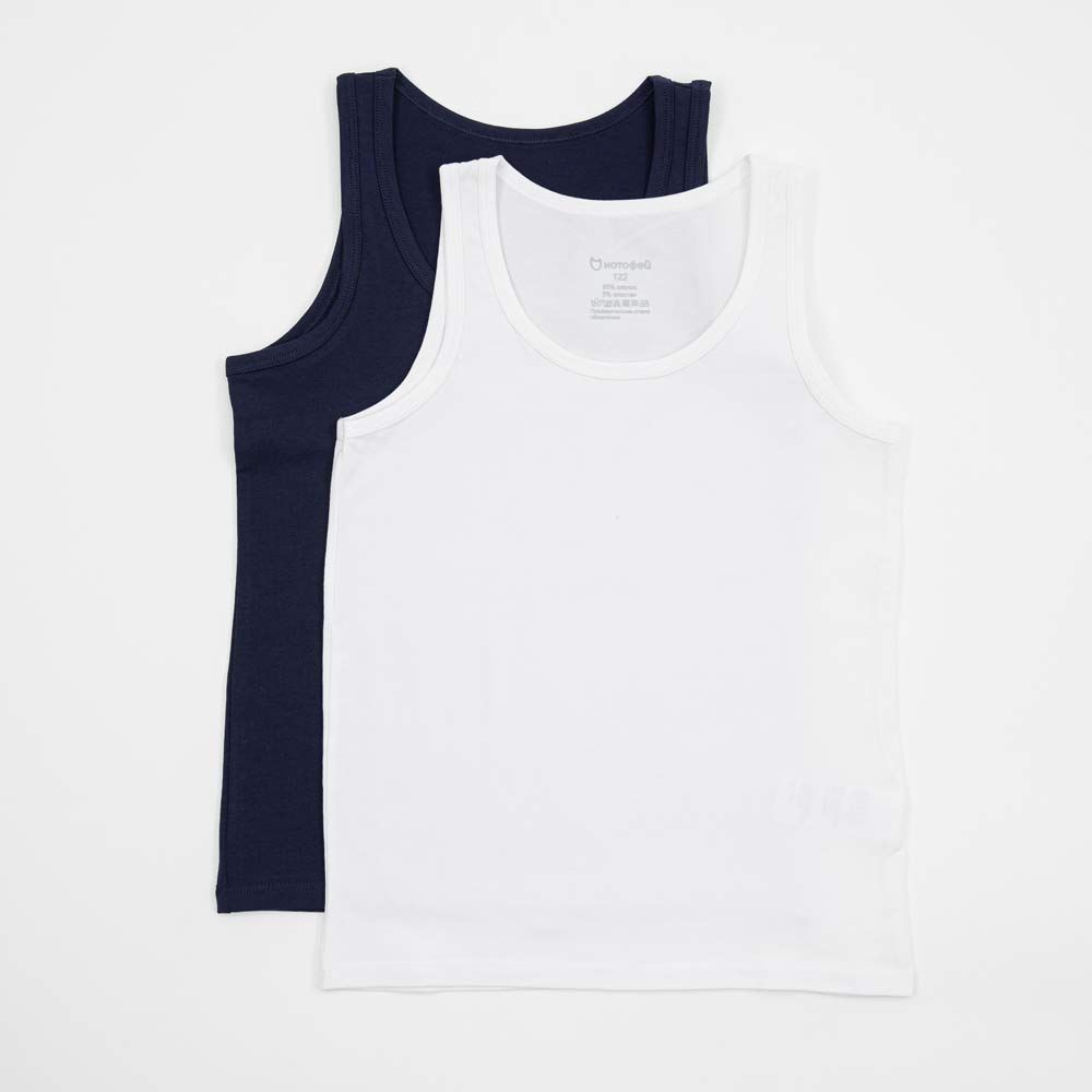 07754022-40 Набор из 2-х маек для мальчика, в ассортименте. р.116 390 руб.