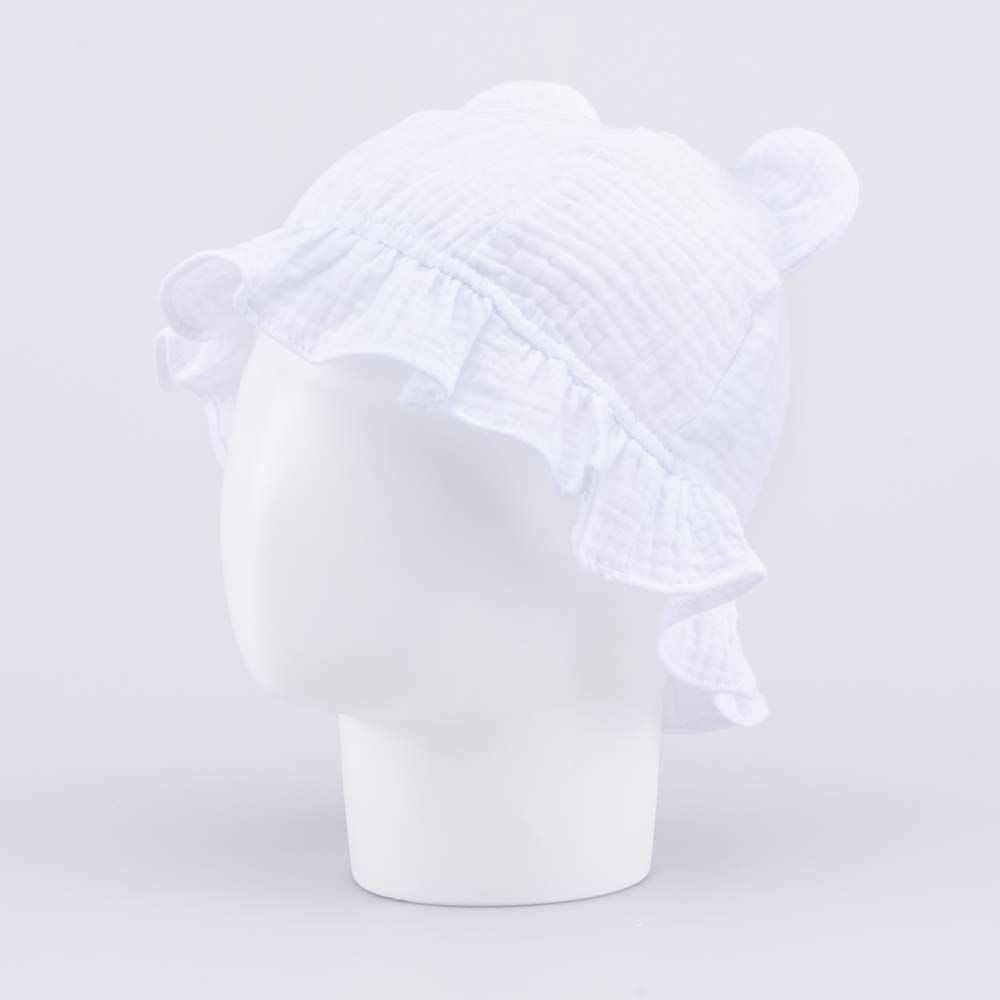 07811834-40 Панама муслиновая детская белый 48-50 610 руб.