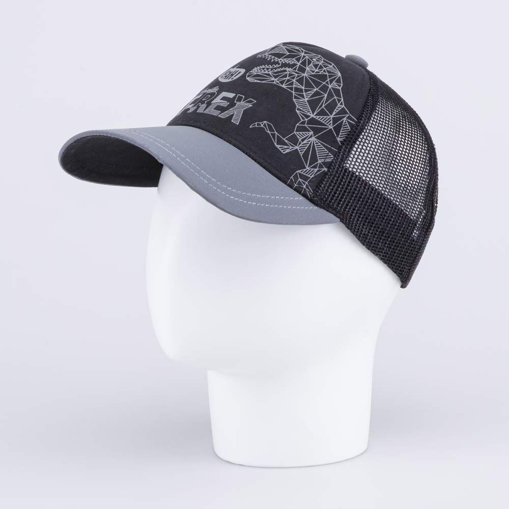 07711780-40 Бейсболка с сеткой для мальчика черный 56-58 710 руб.