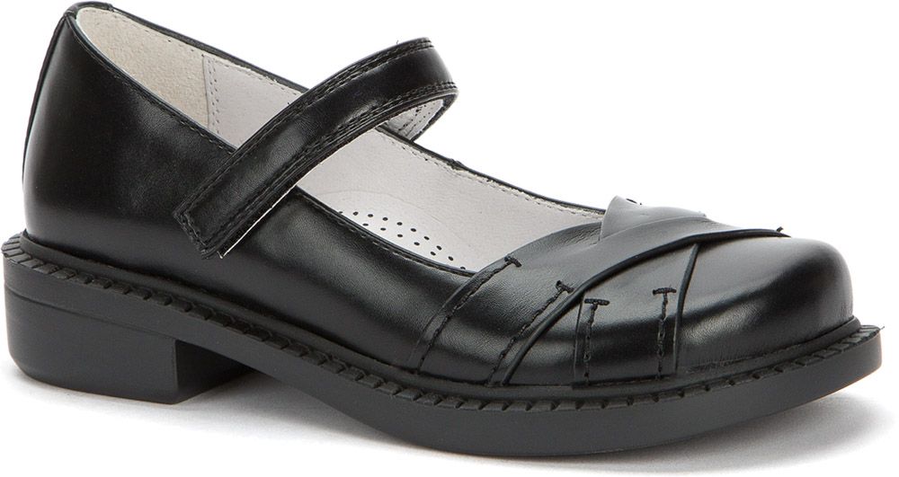 928329/03-01 черный иск.кожа детские (для девочек) туфли (О-З 2022) 799 руб.