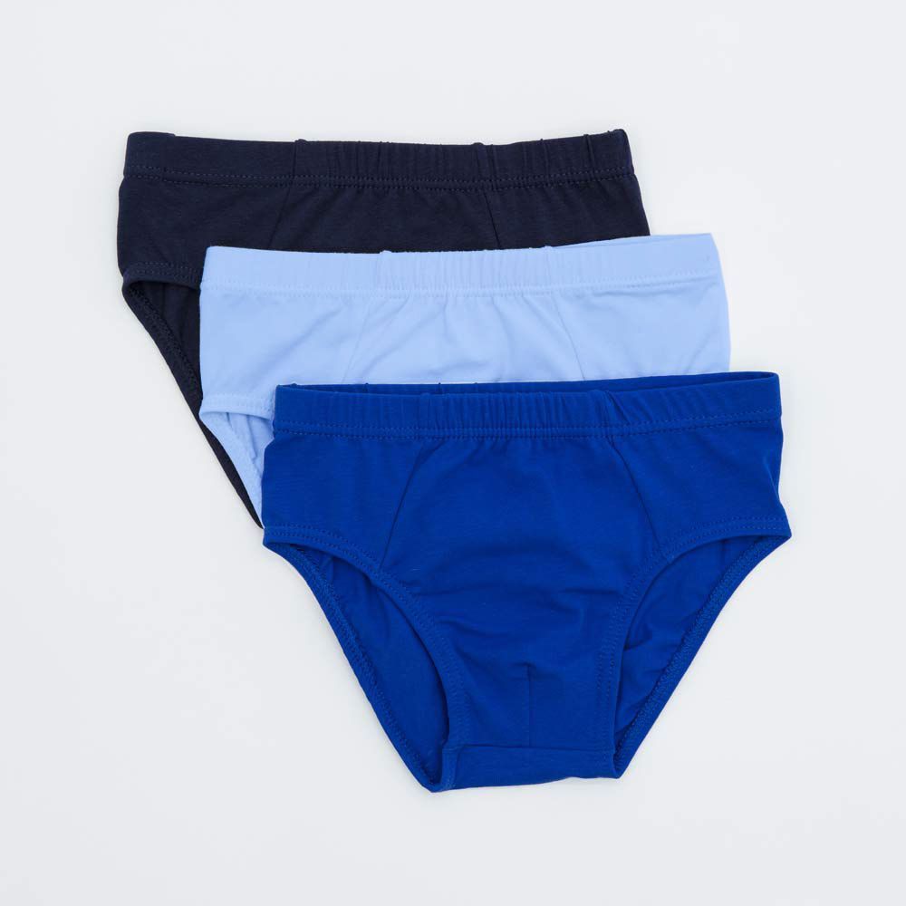 07755021-40 Набор из 3-х трусов для мальчика, т.син-гол-син р.110 455 руб.