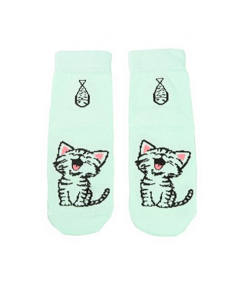 07842275-41 Носки детские хлопковые мятные р.12 30 руб.