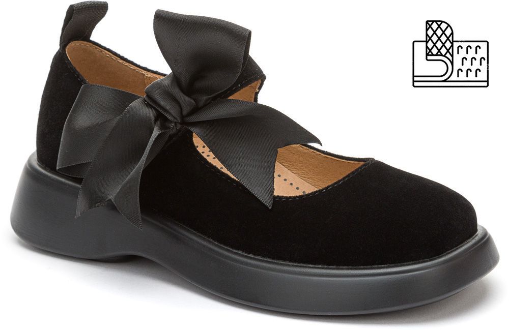 948402/01-04 черный бархат детские (для девочек) туфли (О-З 2025) 948402/01-04 черный бархат детские (для девочек) туфли (О-З 2025) 1 099 руб.