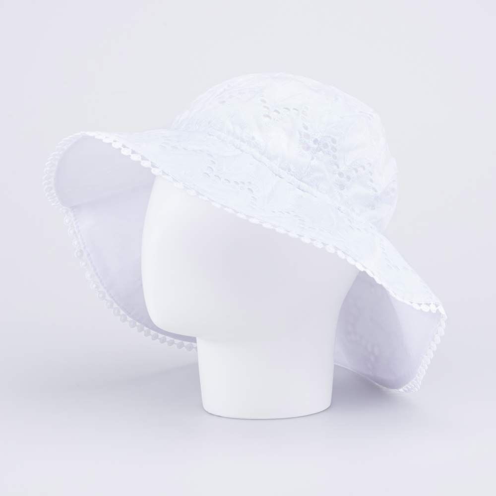 07811710-40 Панама для девочки белый 48-50 420 руб.