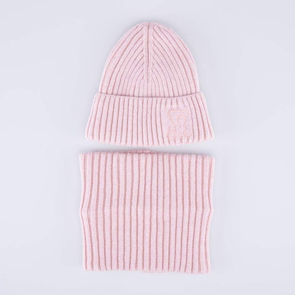 07804008-41 Шапка с аксессуаром розовый 50-52 1 410 руб.