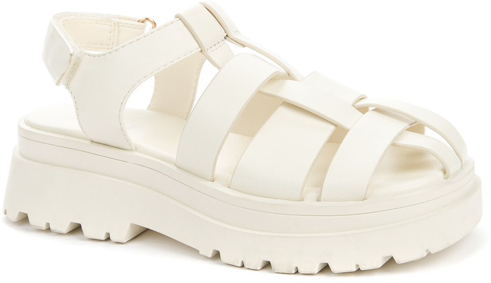 937318/02-01 св.бежевый иск.кожа детские (для девочек) туфли открытые (В-Л 2023) 599 руб.