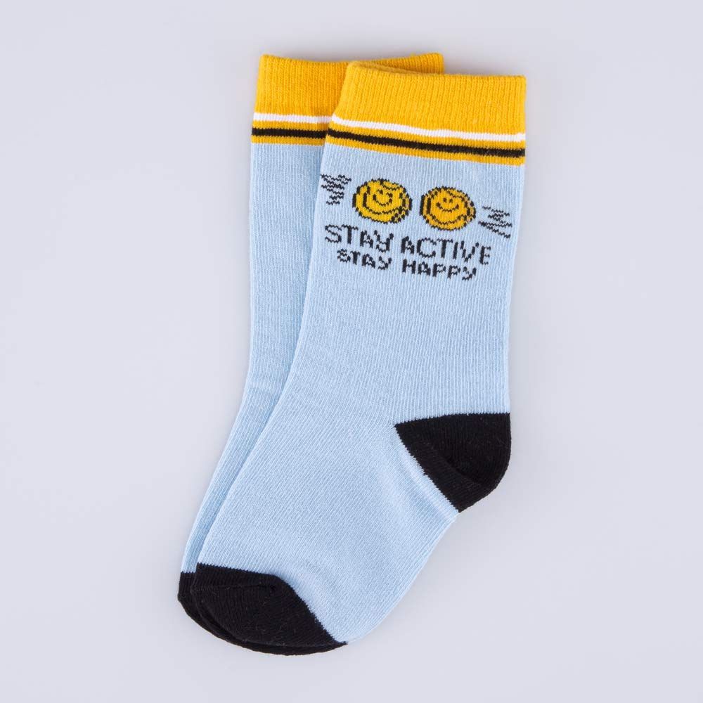 07742219-40 Носки детские голубой р.24 90 руб.