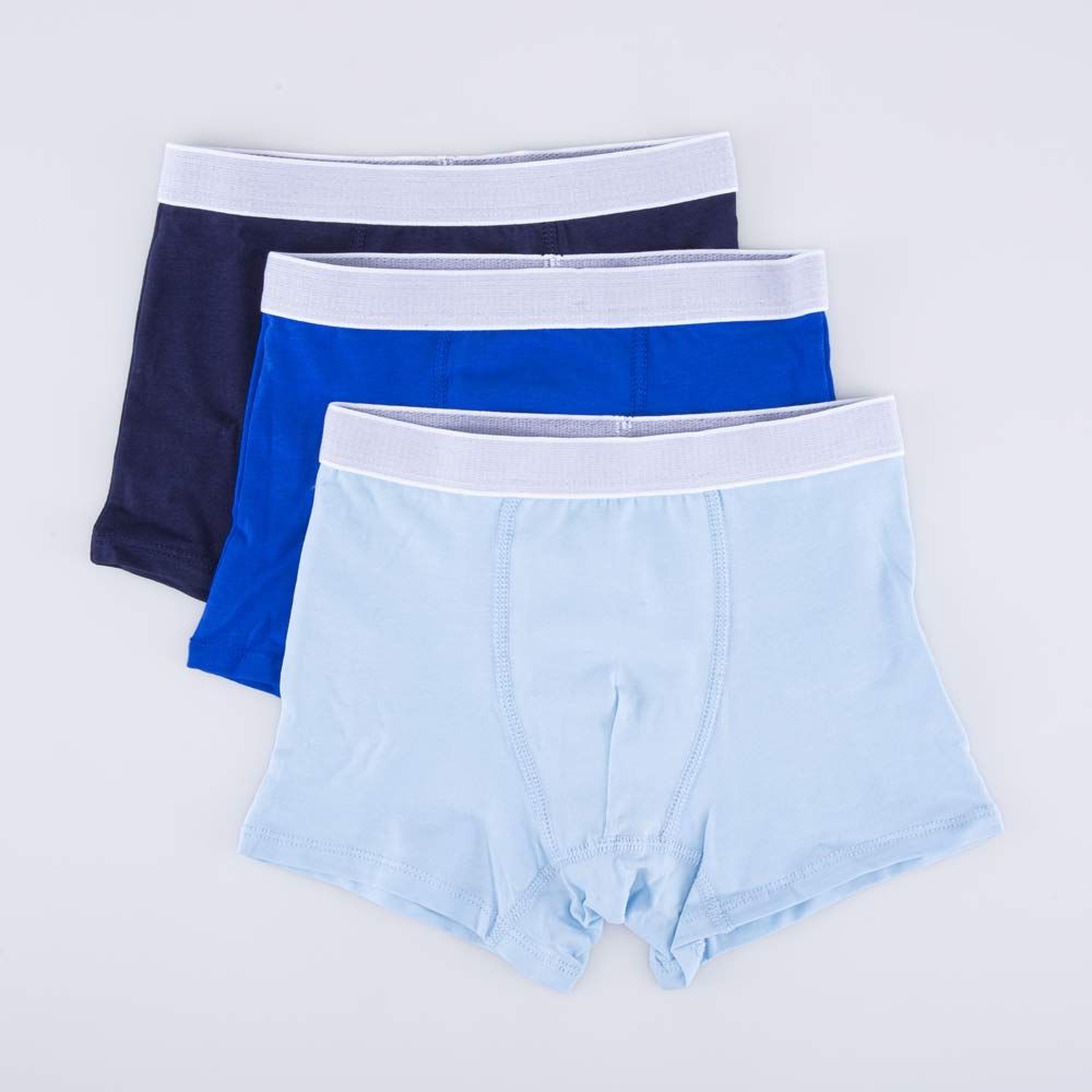 07755022-40 Набор из 3-х трусов для мальчика т.син-гол-син р.116 555 руб.
