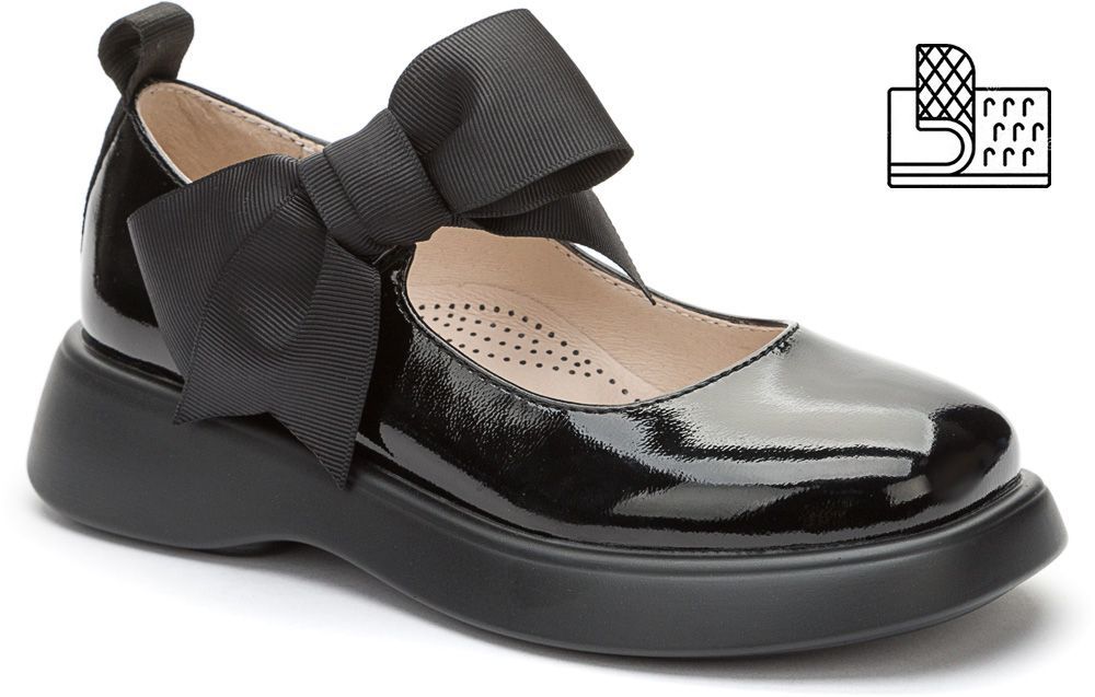 948402/01-01E черный иск.кожа лак детские (для девочек) туфли (О-З 2025) 948402/01-01E черный иск.кожа лак детские (для девочек) туфли (О-З 2025) 1 099 руб.