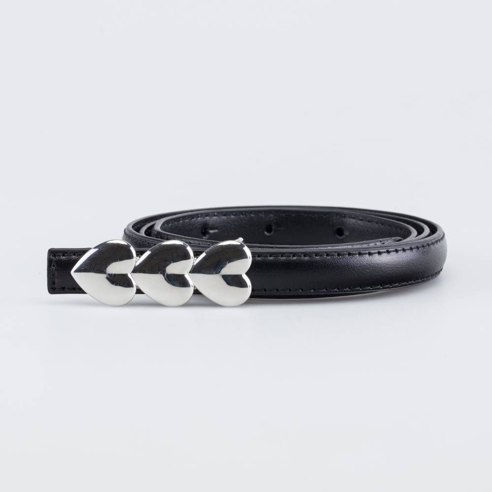 03804031-40 Ремень кожаный черный 100 см 250 руб.