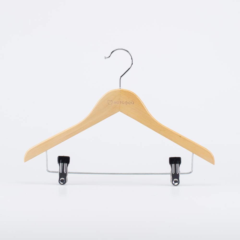 07770019-42 Вешалка-зажим детская, бежевый 36 см 170 руб.