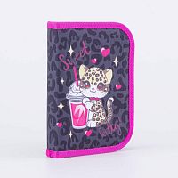 06805028-40 Пенал школьный чер-роз выс. 20 см