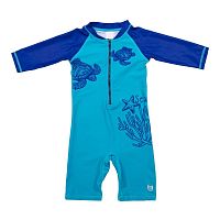 07753043-40 Комбинезон купальный гол-син р.116-122