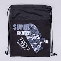 02708231-40 Мешок для обуви черный выс.45 см