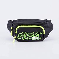 02719008-40 Сумка поясная чер-зел выс. 14 см