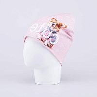 07811991-40 Шапка детская розовый 48-50