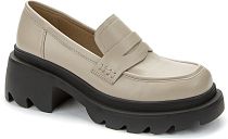 Туфли женские св.бежевый иск.кожа