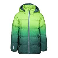 07757018-40 Куртка-градиент детская зеленый р.158