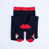 07732286-40 Колготки детские вн. махра т.син р.98-104