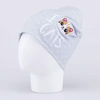 07811976-40 Шапка детская серый 52-54