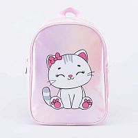 02810338-40 Рюкзак детский розовый выс. 25 см