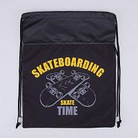 02708226-40 Мешок для обуви черный выс. 50 см