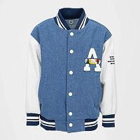 07757069-40 Куртка детская син-беж р.128