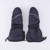 07721096-11 Варежки детские черный 6-8 лет