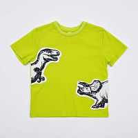 07702031-40 Фуфайка (футболка) для мальчика, зеленый р.104