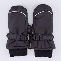 07721157-01 Варежки детские черный 4-6 лет