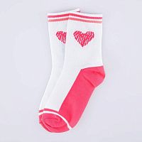 07842847-40 Носки детские бел-роз р.14