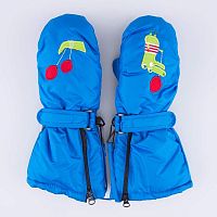 07721148-40 Варежки детские цветной 4-6 лет