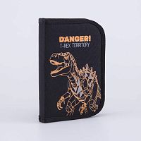 06705035-40 Пенал школьный черный выс. 20 см