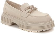 Туфли женские св.бежевый иск.нубук