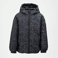 07758059-41 Куртка детская чер-сер р.110