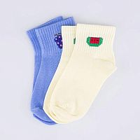 07842829-40 Носки детские голубой желтый р.12