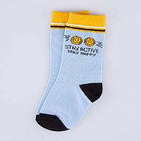 07742219-40 Носки детские голубой р.22