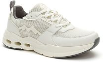 157874/03-01XL белый текстиль/Микрополитекс (иск.кожа) женские полуботинки (В-Л 2025)