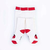 07832284-40 Колготки детские вн. махра беж-бел р.98-104