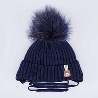 07711991-40 Шапка детская т.син 52-54