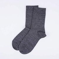 07742295-40 Носки термо детские серия "Лайт" т.серые р.27-30