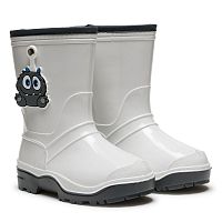 Сапоги детские, мод.269/02УМ (белый/дюныш серый, Асс 1 (28/1,29/1,30/1,31/1,32/1,33/1,34/1), 7 пар)